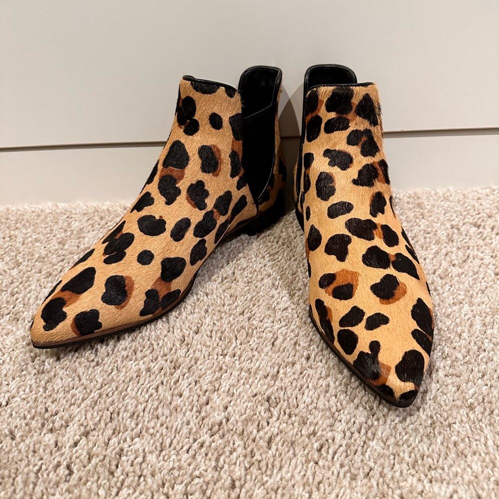 NWT Cole Haan Hara Calf Hair Chelsea Bootie Sz. 7